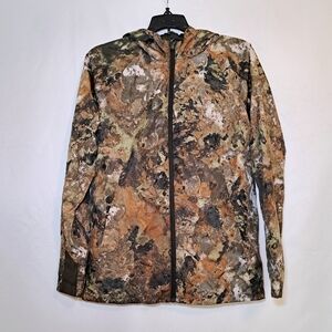All in Motion Camouflage Jacket Size Boys 16 Raincoat Fishing Hunting